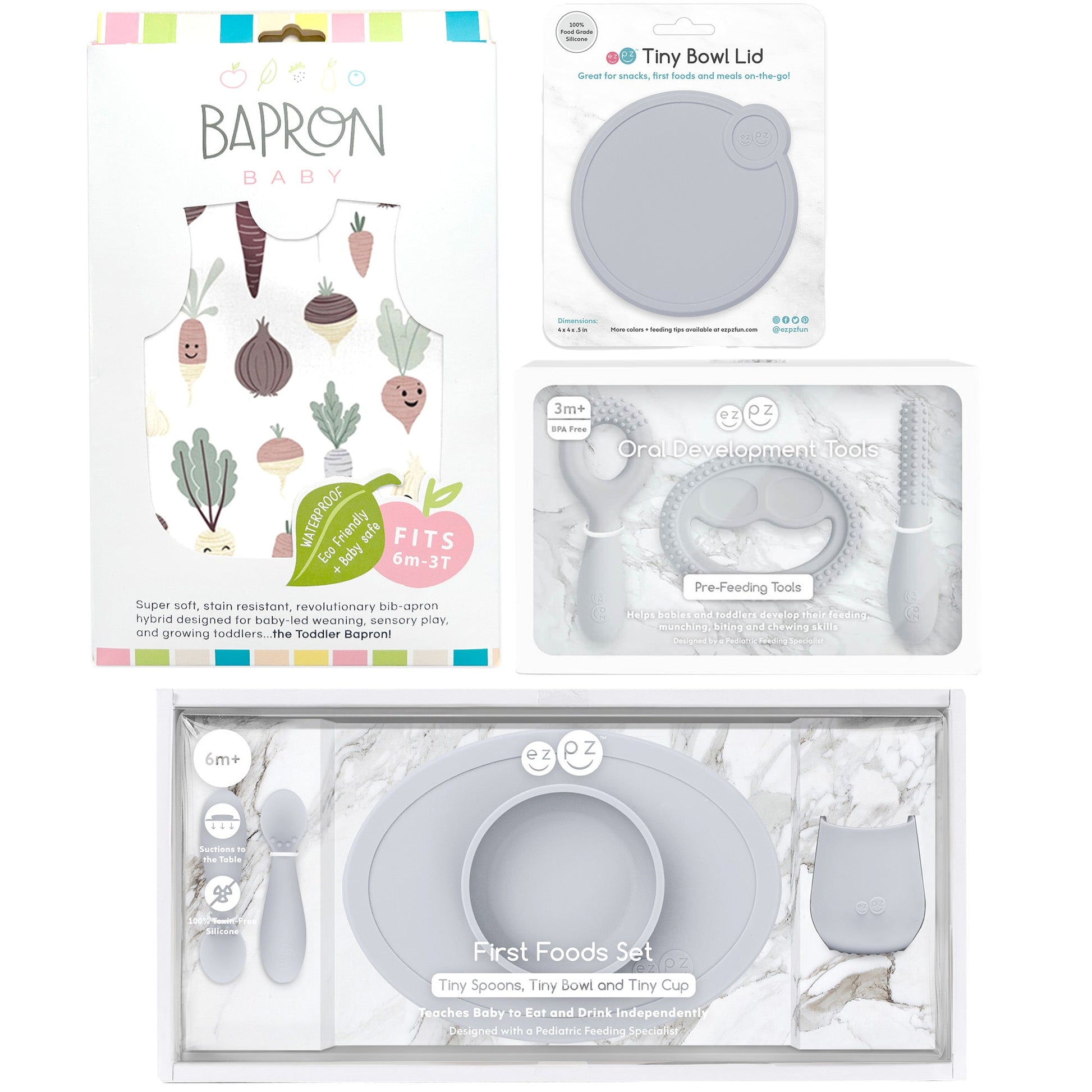 Gift Bundle Baby Shower: "New Kid on The Block" for Baby Muted Hip Mommies