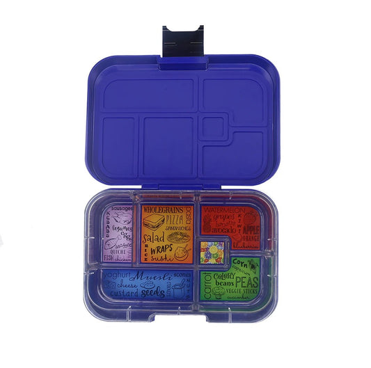 Munchbox Maxi 6-compartment Lunchbox in Midnight Blue Hip Mommies