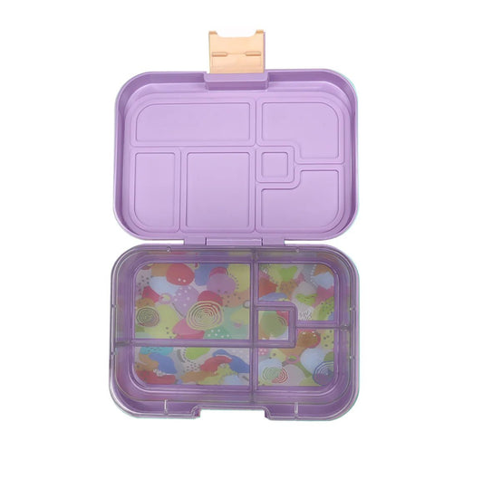 Munchbox Midi 5 - compartment Lunchbox in Lavender Dream