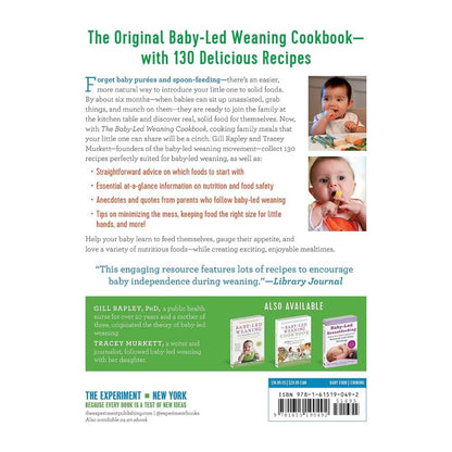 "The Baby - Led Weaning Cookbook: 130 Recipes That Will Help Your Baby Learn to Eat Solid Foods - And That the Whole Family Will Enjoy" Paperback Book By Gill Rapley and Tracey Murkett