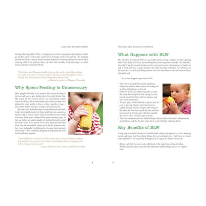 "The Baby - Led Weaning Cookbook: 130 Recipes That Will Help Your Baby Learn to Eat Solid Foods - And That the Whole Family Will Enjoy" Paperback Book By Gill Rapley and Tracey Murkett