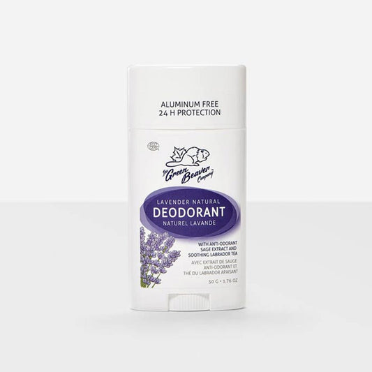 Green Beaver Natural Stick Deodorant Lavender 50g