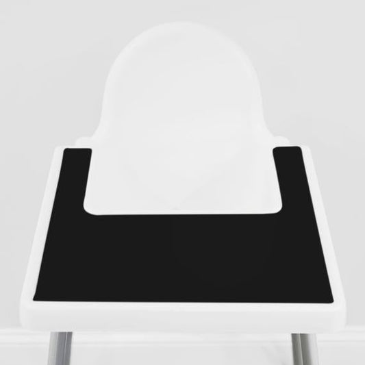 Yeah Baby Goods High Chair Placemat - Cinder Black Hip Mommies