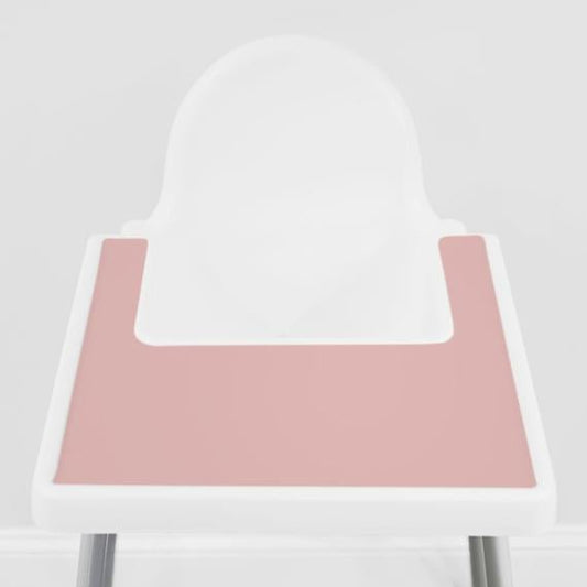 Yeah Baby Goods High Chair Placemat - Dusty Rose Hip Mommies