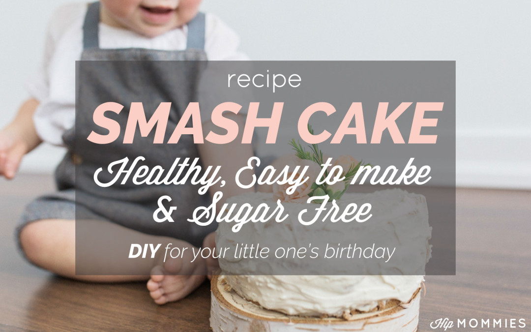 healthy no sugar smash cake for baby