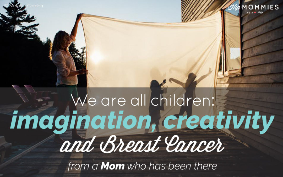 breast cancer awareness. Children playing imagination creativity image