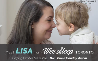 Mom Crush Monday, Lisa Kvapil from WeeSleep. Helping families live rested.
