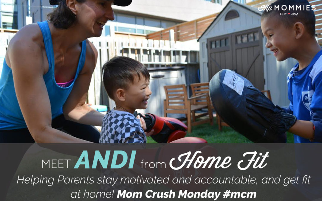 Home Fit Andi Clark and kids