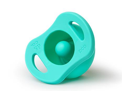 minimalist parent basics, Doddle and Co. POP Pacifier in Teal Life