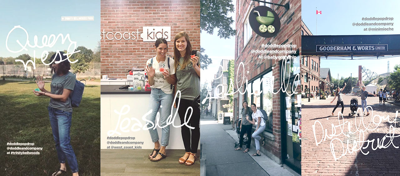 Doddle & Co. Team Pops up all over Toronto