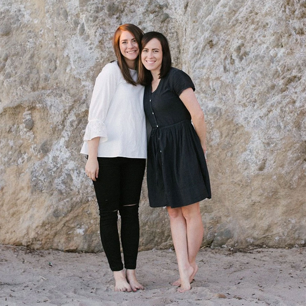 photo of Mare and Jess the founders of Gathre